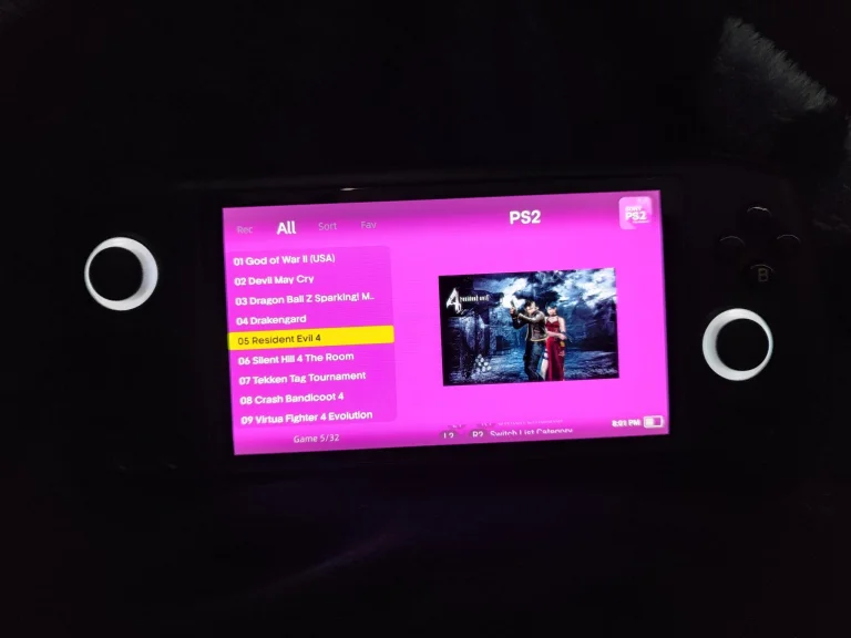 ANBERNIC RG556 handheld game console test 53