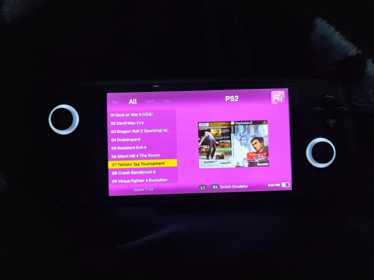 ANBERNIC RG556 handheld game console test 54