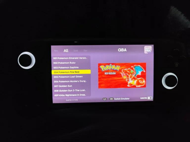 ANBERNIC RG556 handheld game console test 30