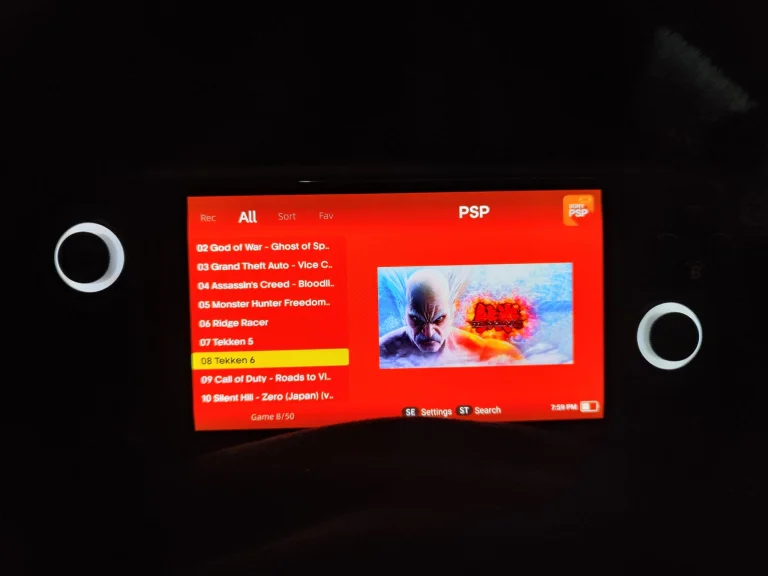 ANBERNIC RG556 handheld game console test 33