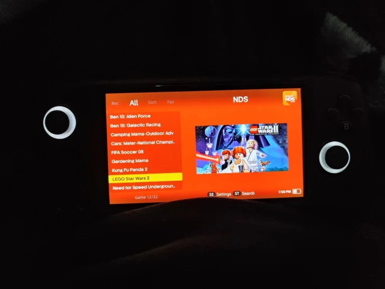 ANBERNIC RG556 handheld game console test 37