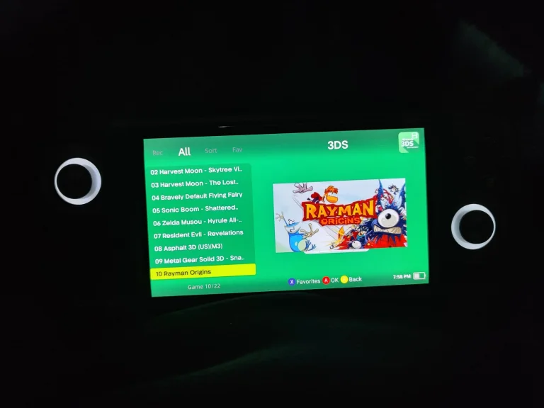 ANBERNIC RG556 handheld game console test 42