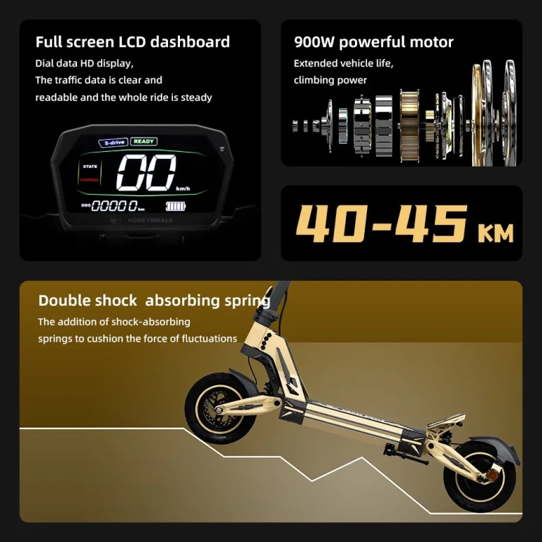 Honey Whale G2 Pro electric scooter test 21