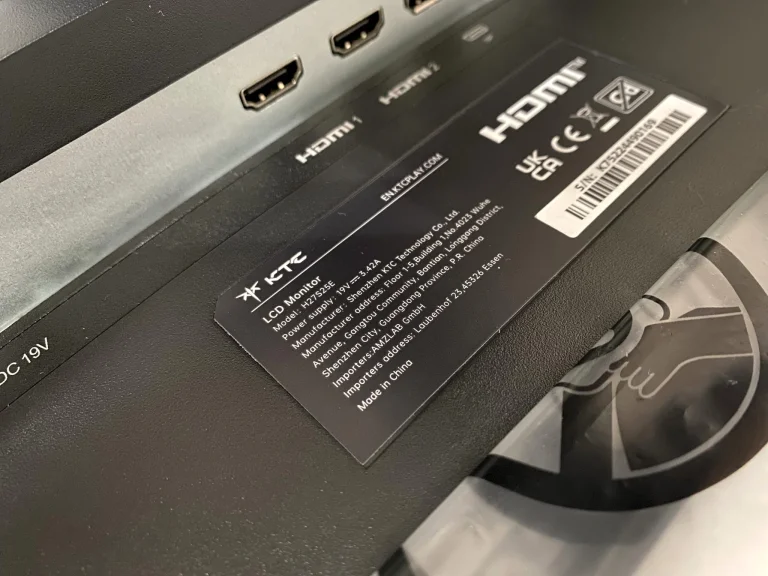 Prueba 27 del monitor para juegos KTC H25S8E