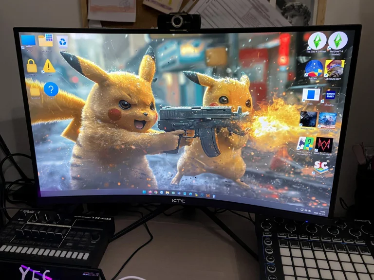 Prueba 27 del monitor para juegos KTC H25S26E
