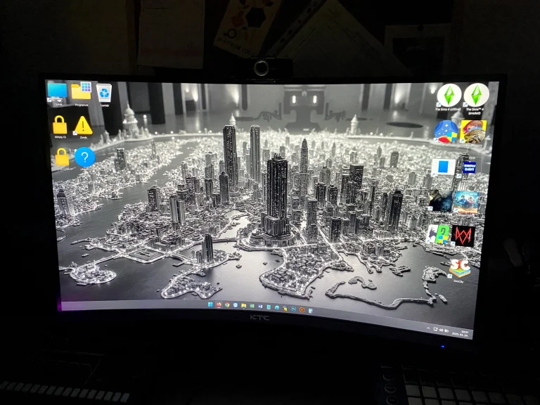 Prueba 27 del monitor para juegos KTC H25S30E