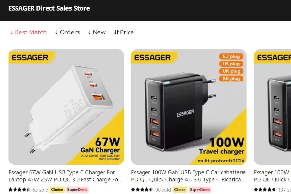 ¿Actualización del cargador? ¡Es ahora o nunca! Ofertas de cumpleaños de Essager