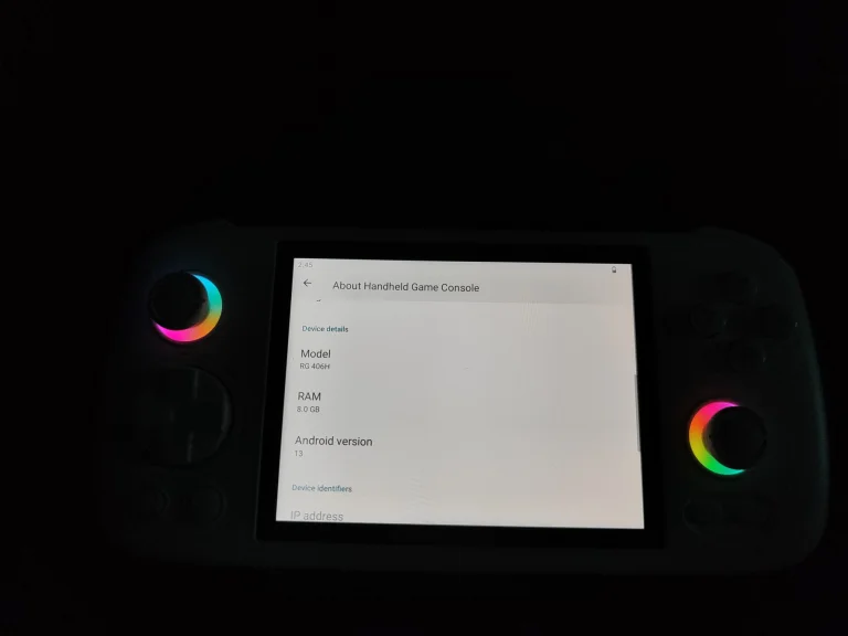 ANBERNIC RG 406H handheld game console test 74