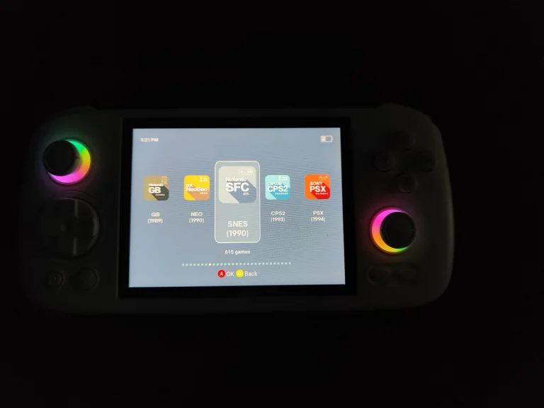 ANBERNIC RG 406H handheld game console test 27