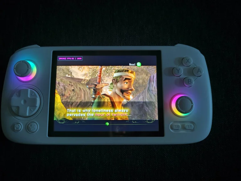ANBERNIC RG 406H handheld game console test 42