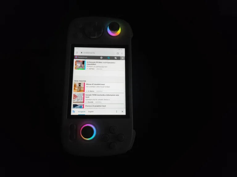 ANBERNIC RG 406H handheld game console test 22