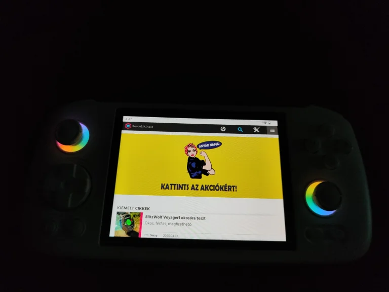 ANBERNIC RG 406H handheld game console test 21