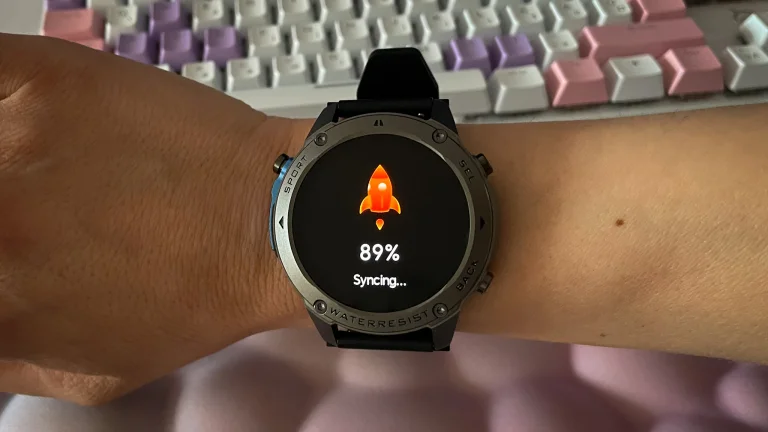 Test de la montre connectée BlitzWolf Voyager1 37