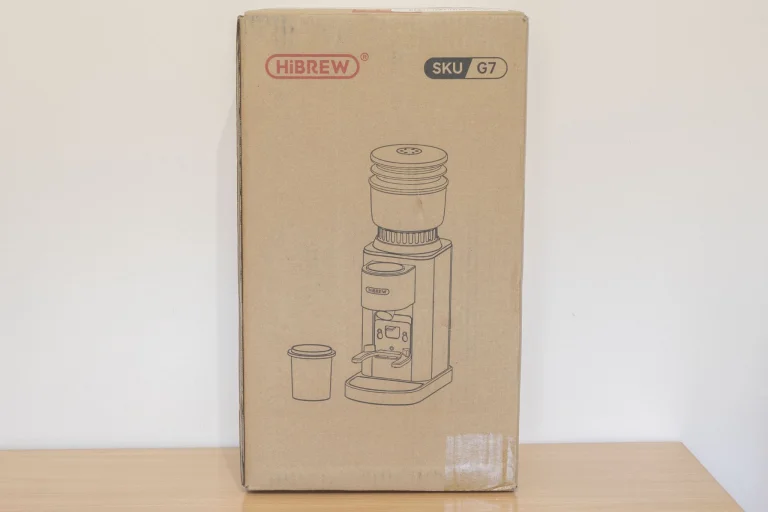Hibrew G7 coffee grinder test 2