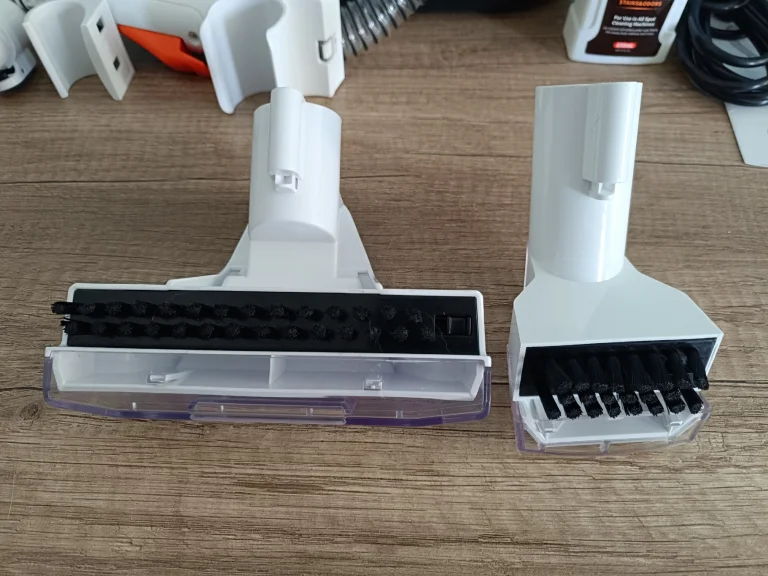 Prueba 5 del limpiador de tapicería Teendow C6