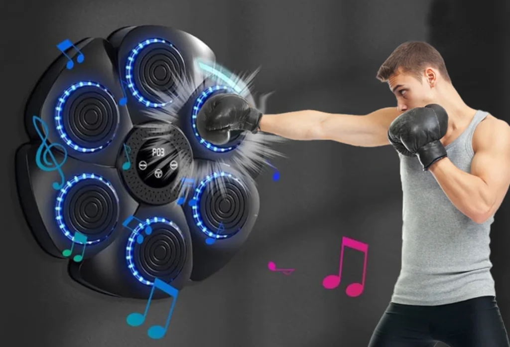 Mini test 1 de la machine de boxe musicale Kaload