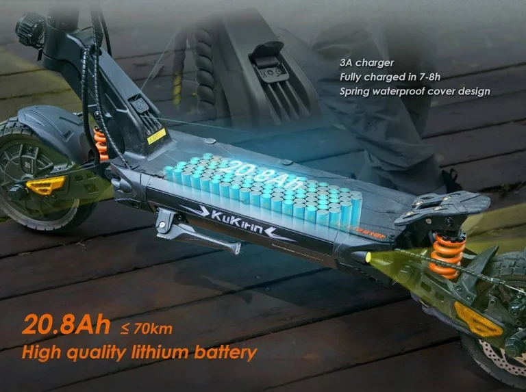 KuKirin G2 Master: brutal e-scooter for serious faces 22