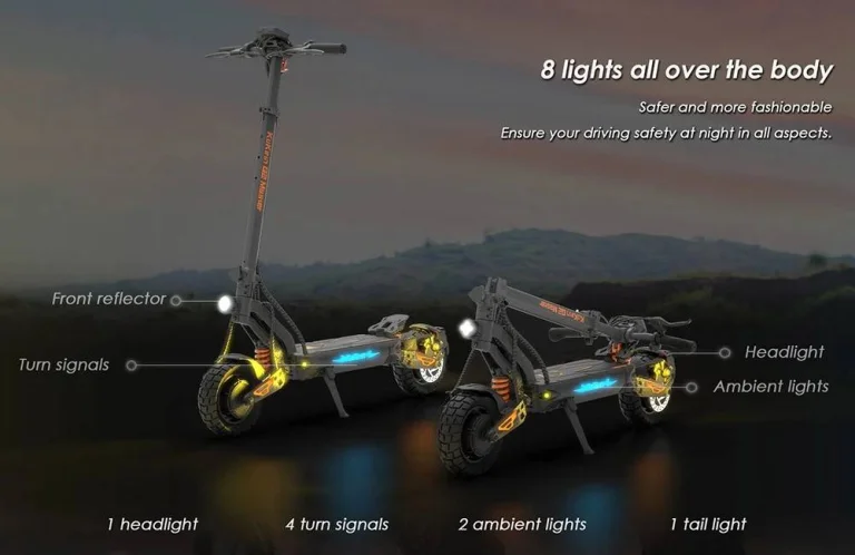 KuKirin G2 Master: brutal e-scooter for serious faces 20