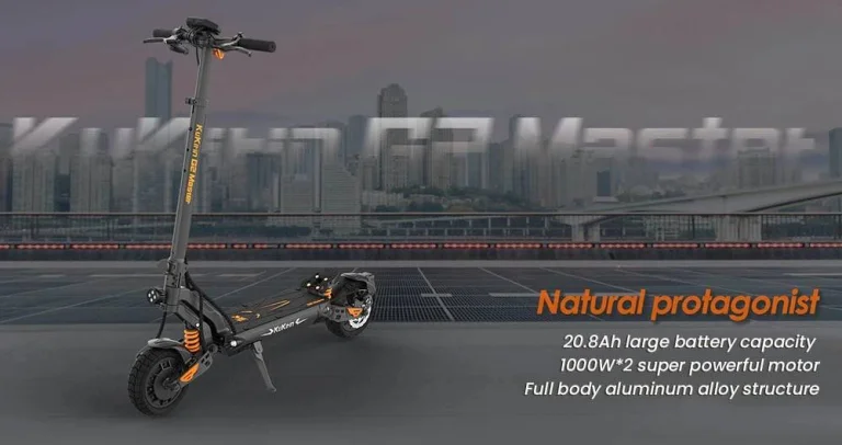 KuKirin G2 Master: brutal e-scooter for serious faces 7