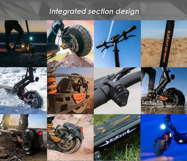 KuKirin G2 Master: brutal e-scooter for serious faces 14