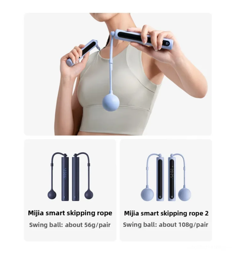 You can do cardio smartly with the Xiaomi Mijia jump rope 7