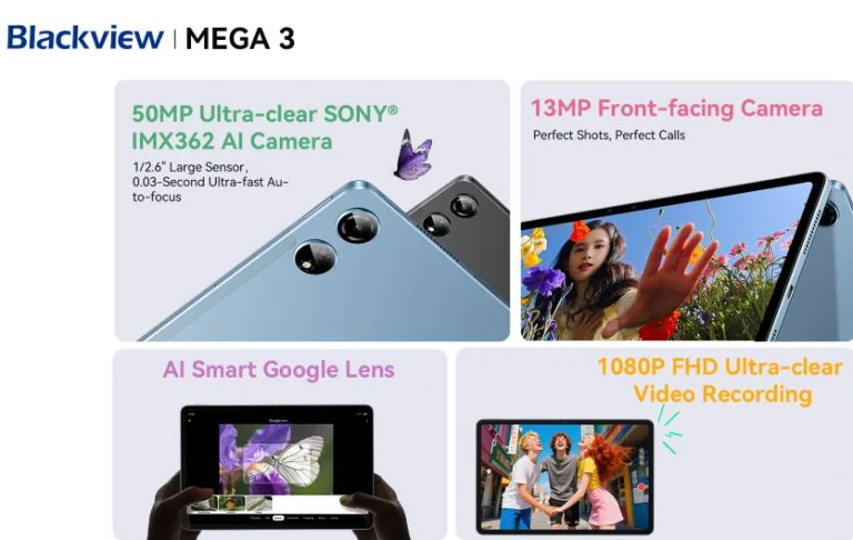 The new Blackview MEGA 3 tablet beats the competition 6