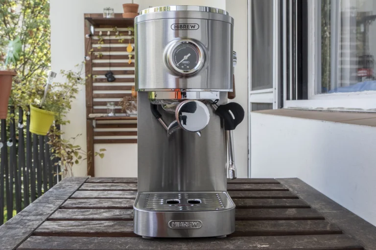 Hibrew H13 Dual Boiler coffee maker test 9